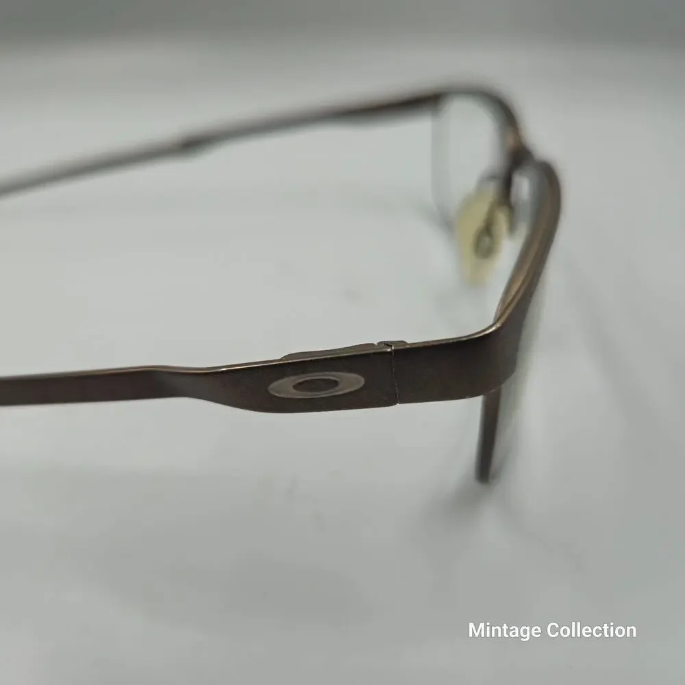 Oakley Steel Plate OX3222-0256 Powder Cement Eyeglasses Frame ONLY 56-18 141